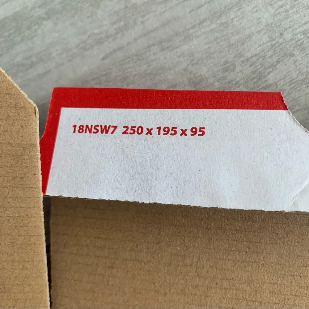 Nike Auth Red Packing Shoe Box - Picture 5 of 16